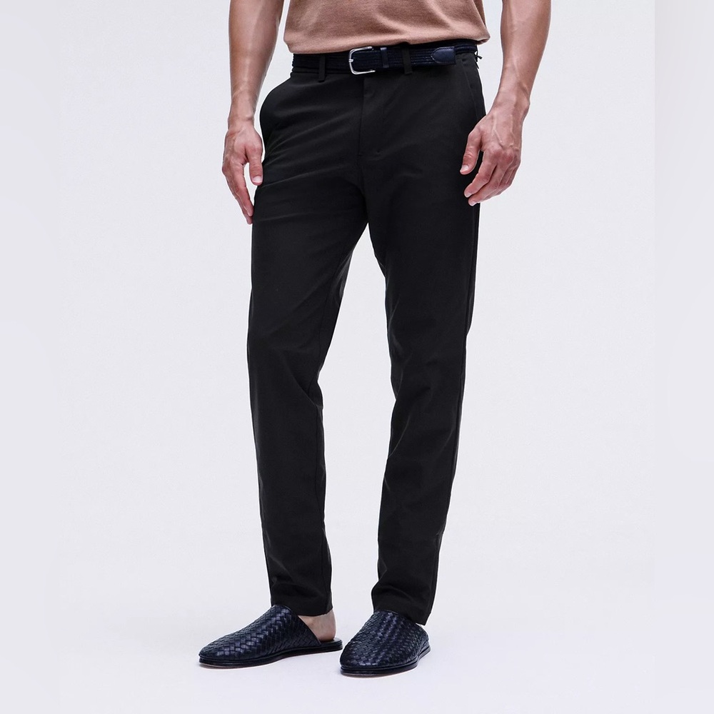 Lululemon Men's Commission Pant Slim Size 31 Obsidian Black Warpstreme slacks